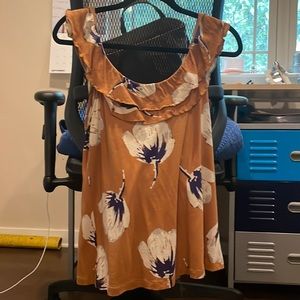Flowery tank top